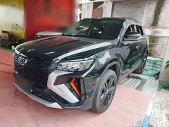 2022 Geely Atlas X 1.8TD DCT Premium, чёрный — фото 1