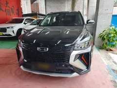 2022 Geely Atlas X 1.8TD DCT Premium, чёрный — фото 3
