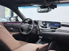 2020 Lexus ES 300h Premium, белый — фото 20