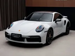 2022 Porsche 911 Turbo S 3.7T, белый — фото 1