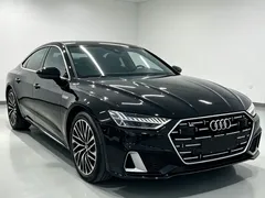 2024 Audi A7L 45 TFSI Luxury, чёрный — фото 3