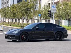 2023 Porsche Panamera 2.9T Platinum Edition, чёрный — фото 1