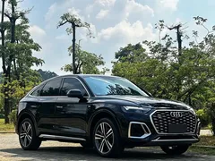 2021 Audi Q5L Sportback 40 TFSI Fashion, чёрный — фото 3