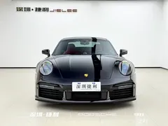 2023 Porsche 911 Turbo S 3.7T, чёрный — фото 2