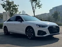 2023 Audi A4L 40 TFSI Luxury Dynamic, белый — фото 3