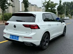 2021 Volkswagen Golf 280TSI DSG R-Line, белый — фото 11