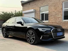 2022 Audi A6L 45 TFSI quattro, чёрный — фото 2