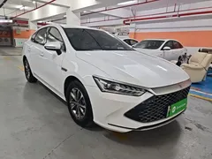 2023 BYD Qin PLUS Champion DM-i PHEV 55KM Leading, белый — фото 4