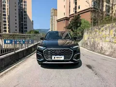 2023 Audi Q5L 40T Fashion Sport, чёрный — фото 2
