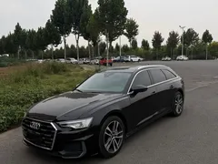 2022 Audi A6 Avant 45 TFSI Select Dynamic, чёрный — фото 1