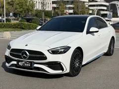 2023 Mercedes-Benz C-Class C 260 L Sport, белый — фото 1