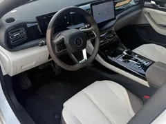 2023 BYD Qin PLUS Champion DM-i PHEV 55KM Leading, белый — фото 4