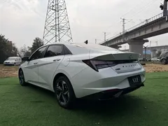 2022 Hyundai Elantra 1.5L CVT GLX Elite, белый — фото 4