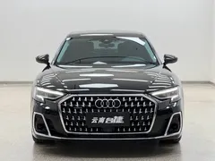 2023 Audi A8L 45 TFSI quattro Luxury, чёрный — фото 2