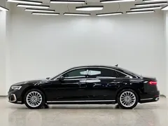 2023 Audi A8L 45 TFSI quattro Luxury, чёрный — фото 3