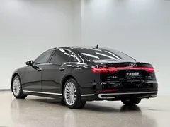 2023 Audi A8L 45 TFSI quattro Luxury, чёрный — фото 4