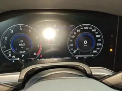 2021 Volkswagen Touareg 3.0TSI Black Sport Package, синий — фото 8