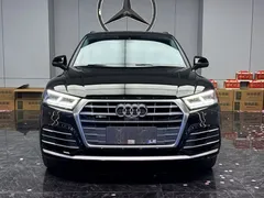 2020 Audi Q5L 45 TFSI Premium Fashion, чёрный — фото 2