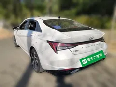 2022 Hyundai Elantra 1.5L CVT GLX Elite, белый — фото 25