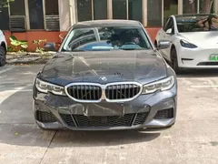 2021 BMW 3 Series 325Li M Sport Package, чёрный — фото 2