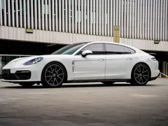 2022 Porsche Panamera 4 2.9T Long Wheelbase Platinum, белый — фото 1