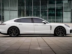 2022 Porsche Panamera 4 2.9T Long Wheelbase Platinum, белый — фото 3