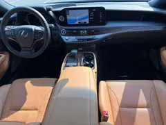 2021 Lexus LS 500h Excellence, синий — фото 12