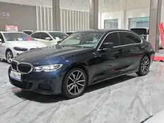 2022 BMW 3 Series 325Li M Sport, чёрный — фото 1