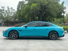 2024 Xiaomi SU7 RWD Long Range Smart Driving, синий — фото 4