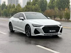 2021 Audi A7 45 TFSI, белый — фото 3