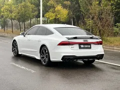 2021 Audi A7 45 TFSI, белый — фото 14