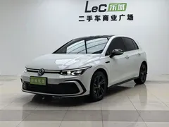 2023 Volkswagen Golf 280TSI DSG R-Line Lite, белый — фото 1