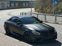2019 Mercedes-Benz C-Class AMG C 63 S, чёрный — фото 3