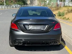 2019 Mercedes-Benz C-Class AMG C 63 S, чёрный — фото 4