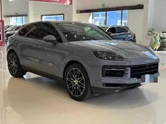 2024 Porsche Cayenne Coupé 3.0T, синий — фото 3