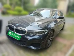 2022 BMW 3 Series 325Li M Sport, чёрный — фото 1