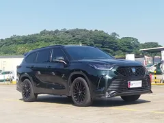 2021 Toyota Crown Kluger 2.5L Hybrid 4WD Flagship, чёрный — фото 3