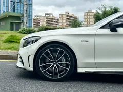 2019 Mercedes-Benz C-Class AMG C 43 4MATIC Coupe, белый — фото 8