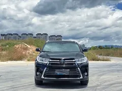 2021 Toyota Highlander 2.0T 4WD Premium 7, чёрный — фото 1