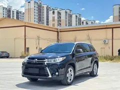 2021 Toyota Highlander 2.0T 4WD Premium 7, чёрный — фото 2