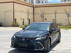 2021 Toyota Camry 2.5G Luxury, чёрный — фото 1