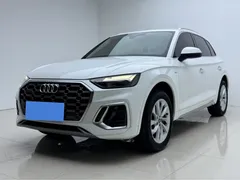 2022 Audi Q5L 40T Luxury Dynamic, белый — фото 1