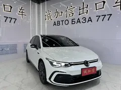 2021 Volkswagen Golf 280TSI DSG R-Line, белый — фото 3