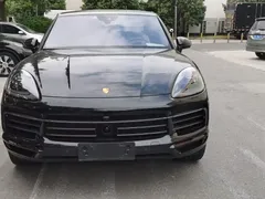 2023 Porsche Cayenne Coupé 3.0T Platinum Edition, чёрный — фото 2