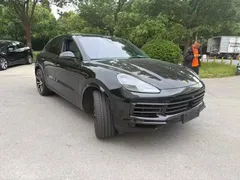 2023 Porsche Cayenne Coupé 3.0T Platinum Edition, чёрный — фото 3