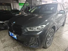 2022 BMW X3, чёрный — фото 1