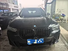 2022 BMW X3, чёрный — фото 2