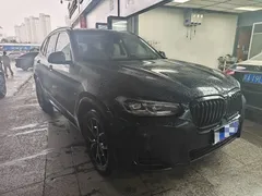 2022 BMW X3, чёрный — фото 3