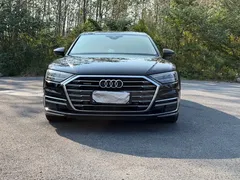 2021 Audi A8L 50 TFSI quattro Comfort, чёрный — фото 2