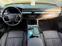 2021 Audi A8L 50 TFSI quattro Comfort, чёрный — фото 9